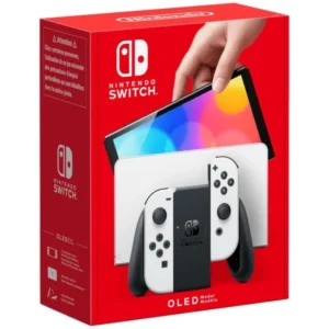 NINTENDO SWITCH OLED Modell Konsole weiß - Handheld Spielekonsole 2023